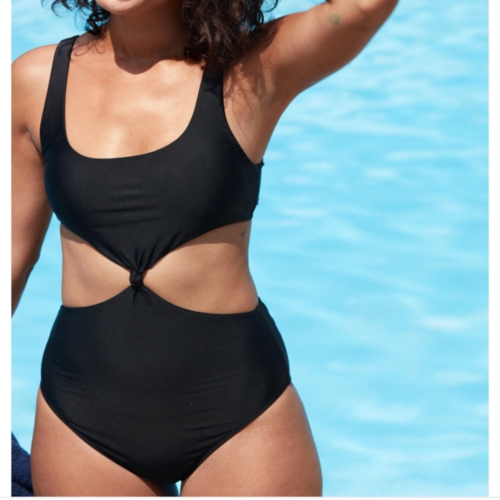 Aerie One Piece cutout